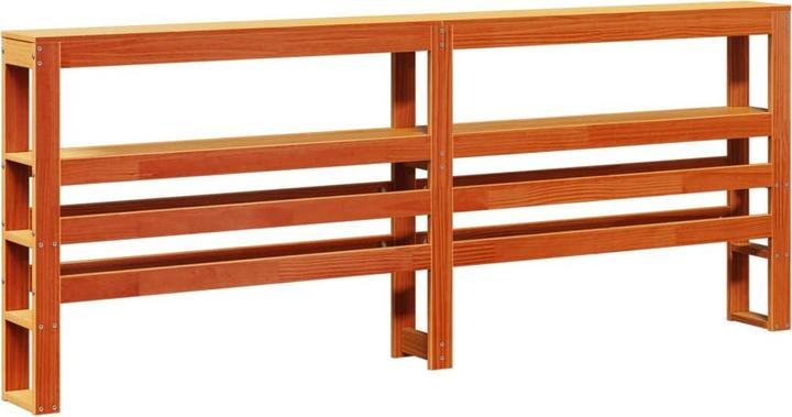 Actual product image vidaXL Bed with pine headboard (140 x 200)