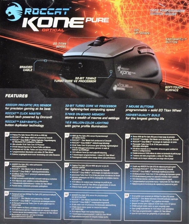 Produktbild Roccat Kone Pure Optical (Kabelgebunden)