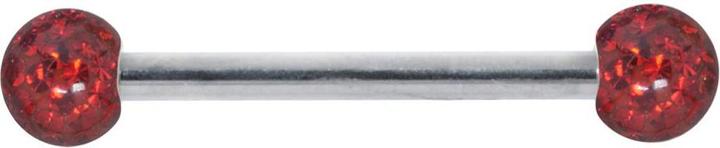 Image du produit Bijouteria Piercing poitrine (Acier chirurgical 316L, Résine époxy, Cristallin)