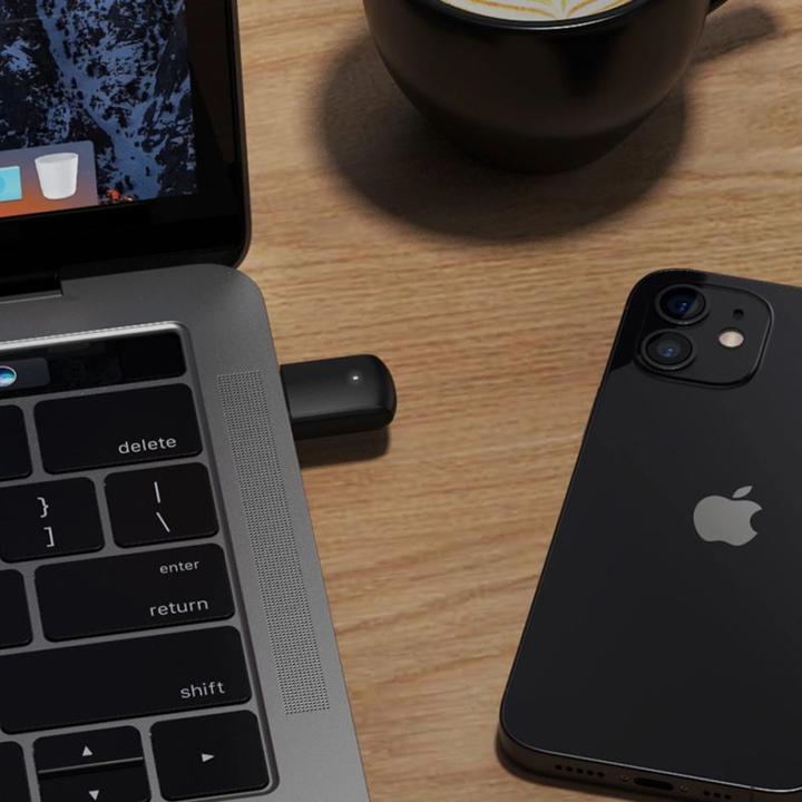 Actual product image Ugreen USB adapter / External Network Adapter CM448, 2.4GHz (black) (USB 2.0)