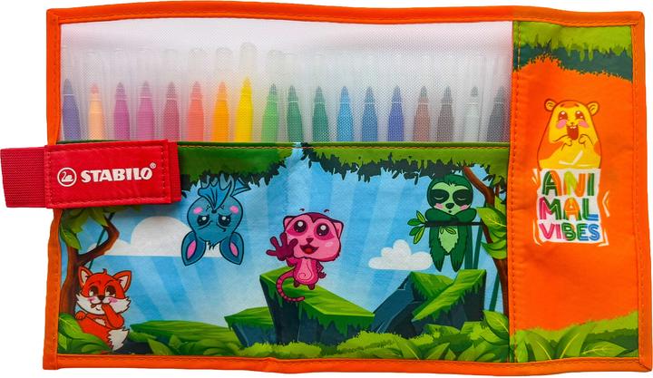 Produktbild STABILO Rollerset Power Animal V. (18x)