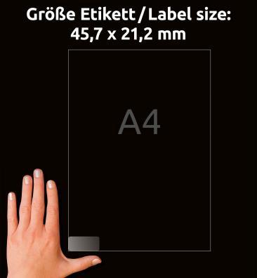 Actual product image Avery Address labels