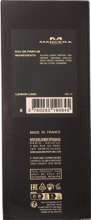 Produktbild Mancera Lemon Line (Eau de Parfum, 120 ml)