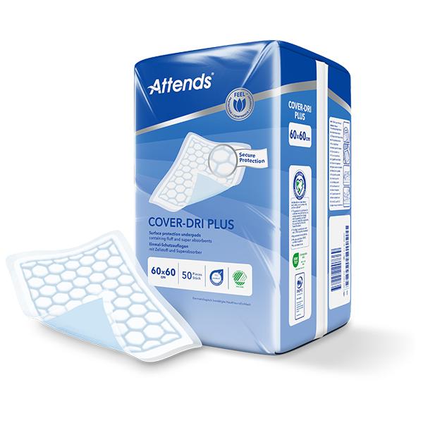 Actual product image Attends Cover-Dri Plus (50 x)