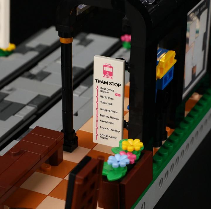 Image du produit Lumibricks Historische Strassenbahn mit Station