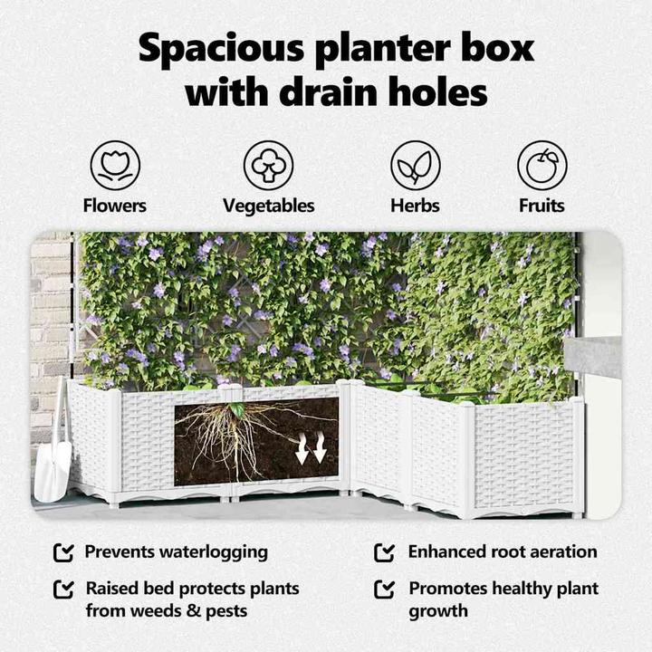 Produktbild vidaXL Outdoor-Pflanzgefäss