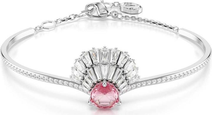 Swarovski Idyllia Armreif Muschel Rosa (17 cm, Swarovski Metall)