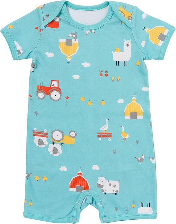 Produktbild Schlummersack Bio Baby-Strampler kurzarm 2er-Pack (80)