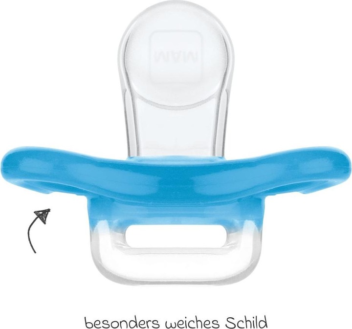 Actual product image MAM Schnuller Schnuller 2er Pack Comfort - Silikon Newborn (2 x)