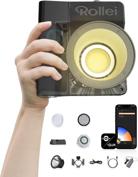 Image du produit Rollei LED-Kit | 100W | Bi-Color | LUX-Serie (éclairage de studio)