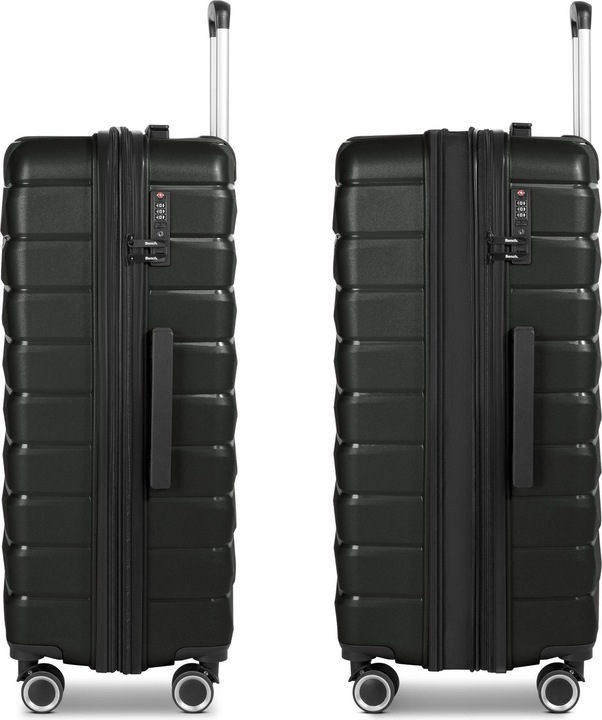 Image du produit Bench Paris 4 Rollen Trolley L 76 cm mit Dehnfalte (104 l, XL (à partir de 115l))