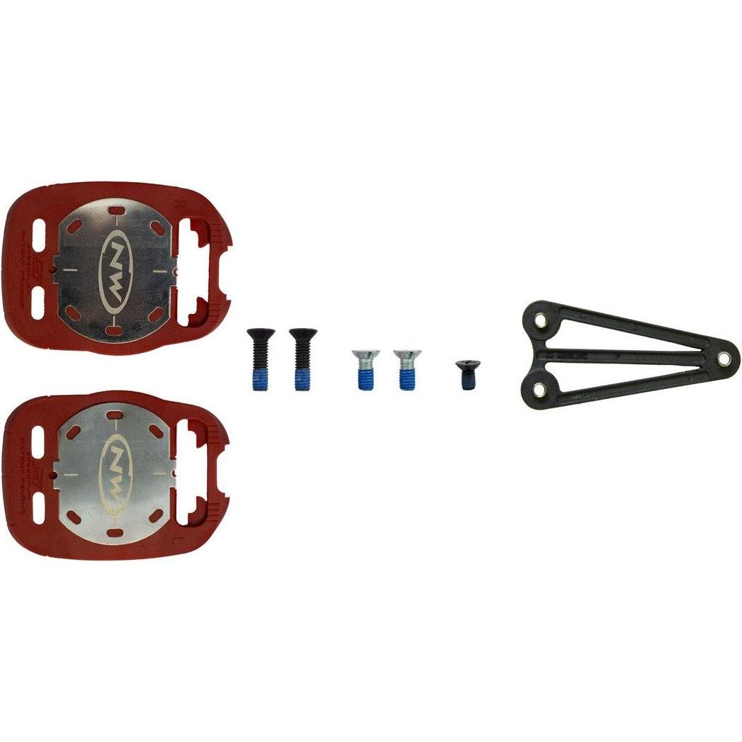 Northwave, Accessori per scarpe da ciclismo, Kit adattatore Speedplay, Rosso