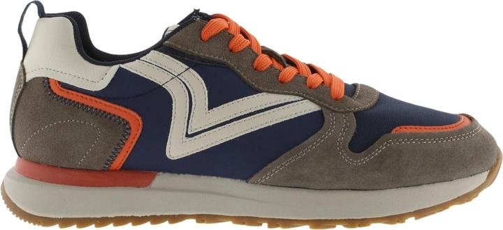 Bleu marine, Jaune, Orange