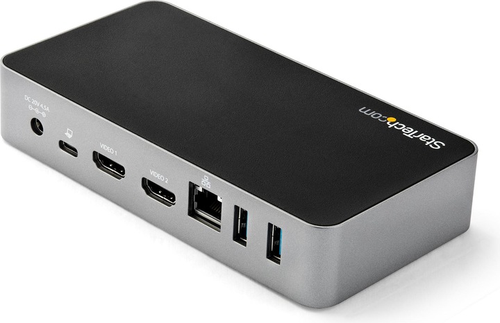 Actual product image StarTech Dual Monitor Dock (USB-A, USB-C, 4 Ports)