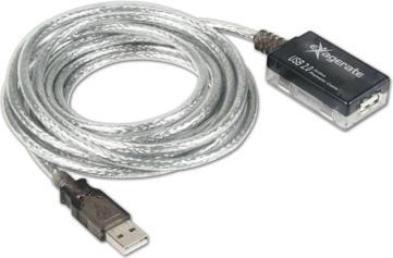 Actual product image Hamlet 5-metre Usb 2.0 Extender Extension with Active Repeater (5 m, USB 2.0)
