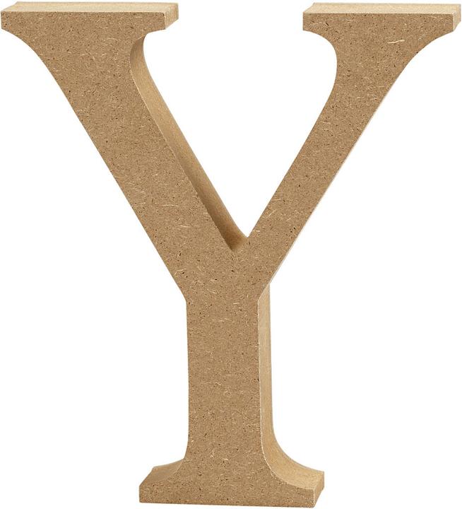 Actual product image Creativ Company Letter Y MDF 8cm, 1st.