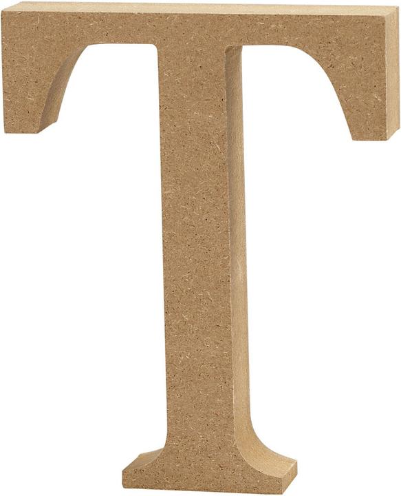 Actual product image Creativ Company Letter T MDF 8cm, 1st.