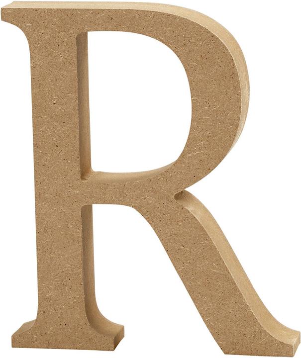 Actual product image Creativ Company Letter R MDF 8cm, 1st.