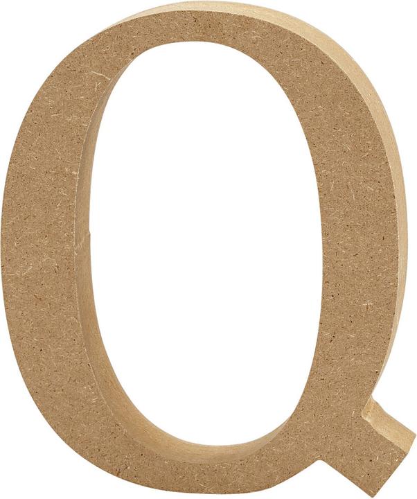 Actual product image Creativ Company Letter Q MDF 8cm, 1st.