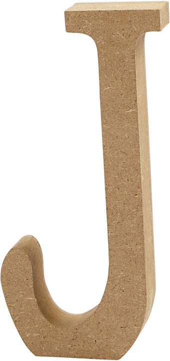 Actual product image Creativ Company Letter J MDF 8cm, 1st.