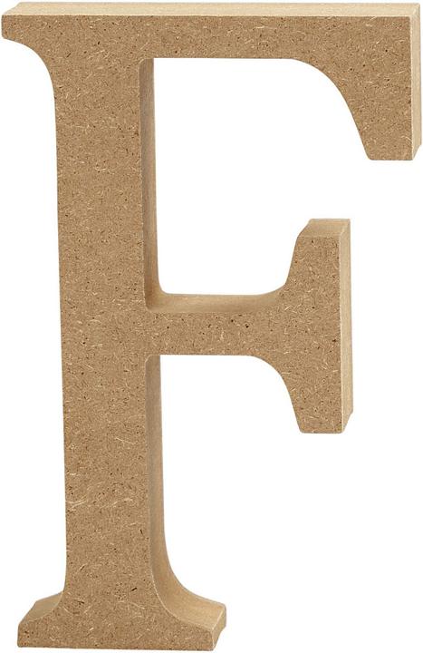 Produktbild Creativ Company Letter F MDF 8cm, 1st.