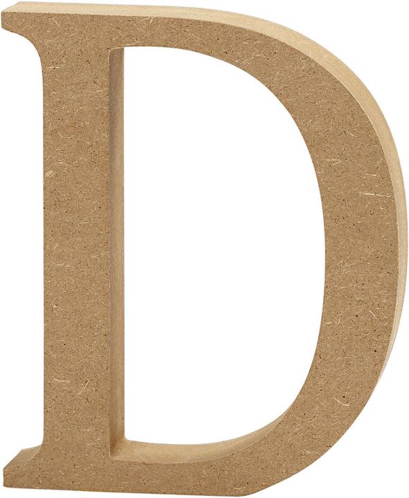 Actual product image Creativ Company Letter D MDF 8cm, 1st.