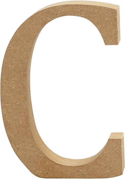 Produktbild Creativ Company Letter C MDF 8cm, 1st.