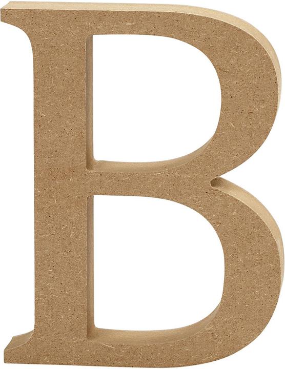 Actual product image Creativ Company Letter B MDF 8cm, 1st.