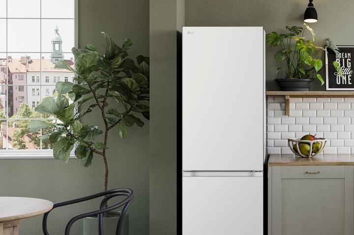 Produktbild LG GBV3100DSW Refrigerator-Freezer, white (344 l)