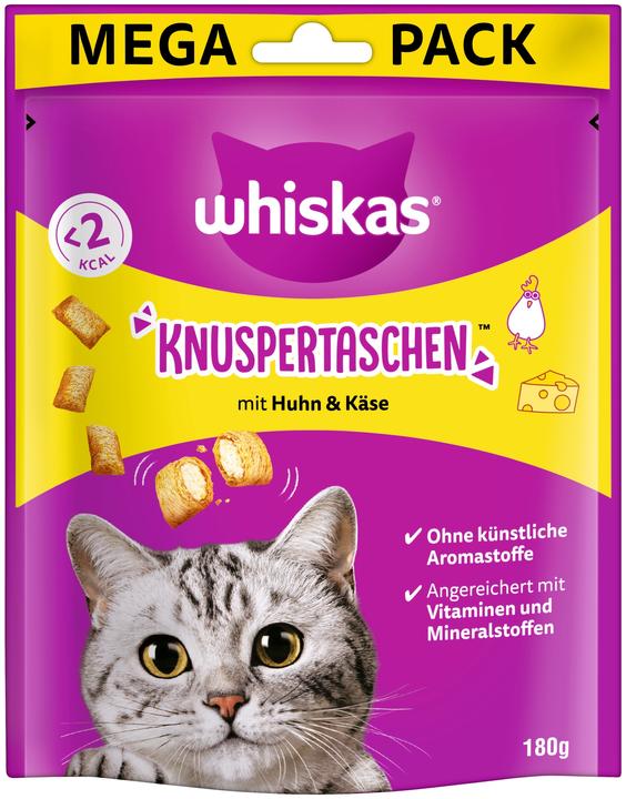 Whiskas Croccantini Per Gatti Con Tacchino | 8 Bustine Da 60 G | Snack Con Vitamine E Minerali - Foto 7