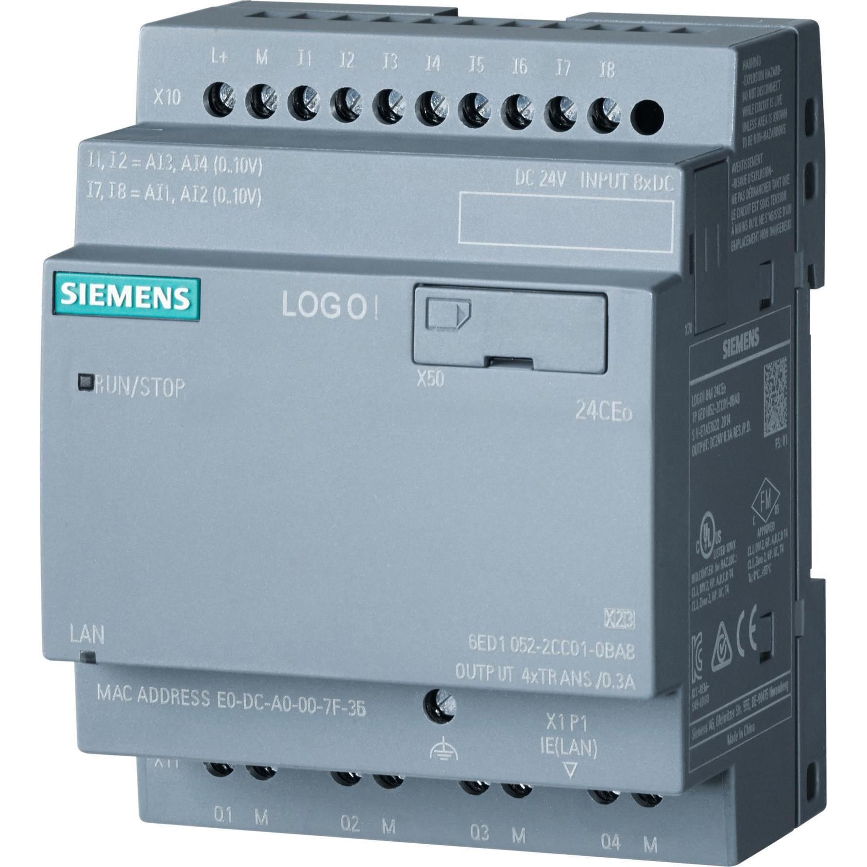 Siemens LOGO! 8.3 24CEo Grundgerät, Automatisierung