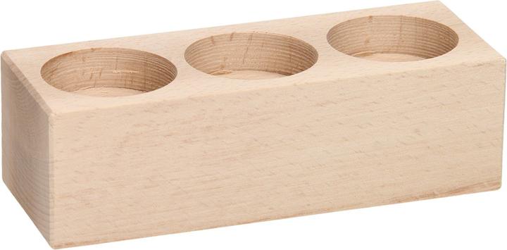 Image du produit Playwood Porte-bougie à chauffe-plat rectangulaire en hêtre