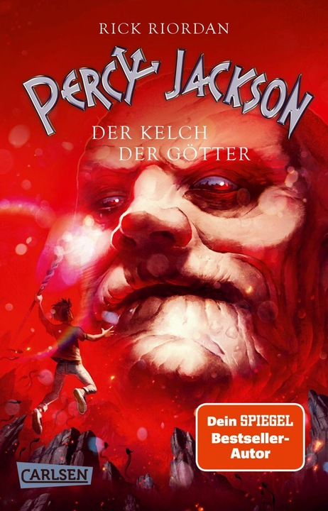 Actual product image Percy Jackson 6: The Cup of the Gods (Rick Riordan., German)