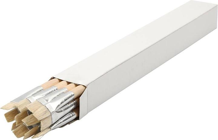 Actual product image Creativ Company Houten Kwasten nr. 14, Lange Steel, 12st. (12 mm)