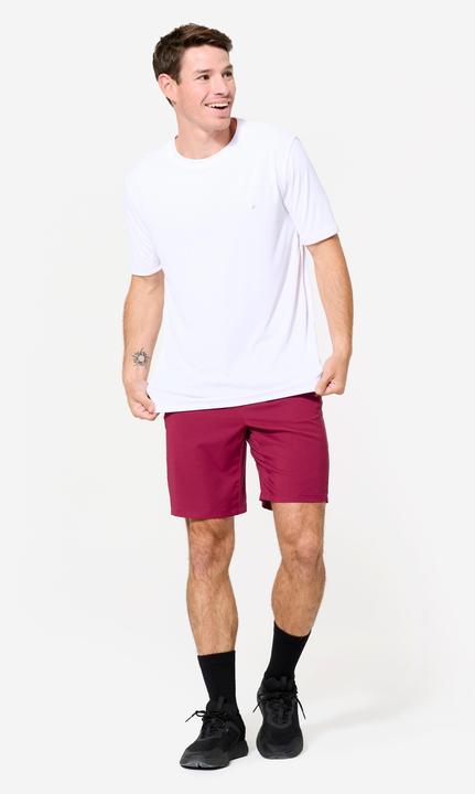 Produktbild Domyos Shorts Herren atmungsaktiv Reissverschlusstaschen - violett (XXL)