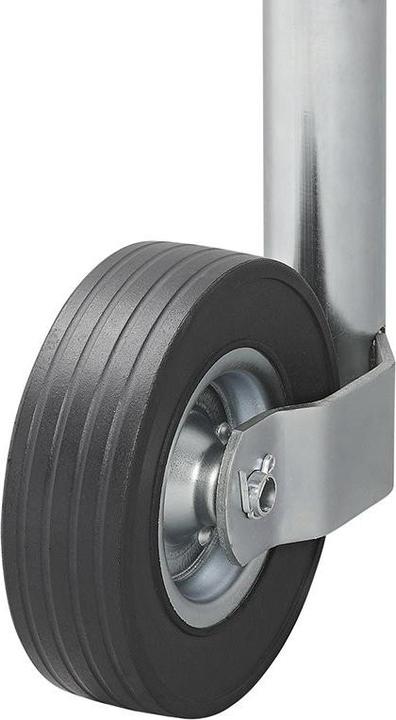 Produktbild ProPlus Stützrad Metall-Felge mit Vollgummi-Reifen