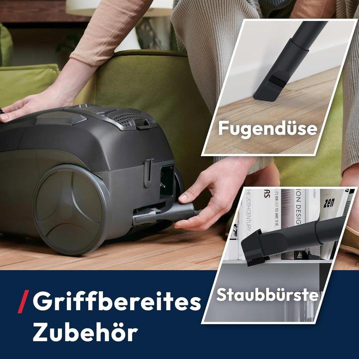 Produktbild Hoover Kompakter leistungsstarker Staubsauger für alle Bodenbeläge mit EPA-Filter und integriertem Zubehör