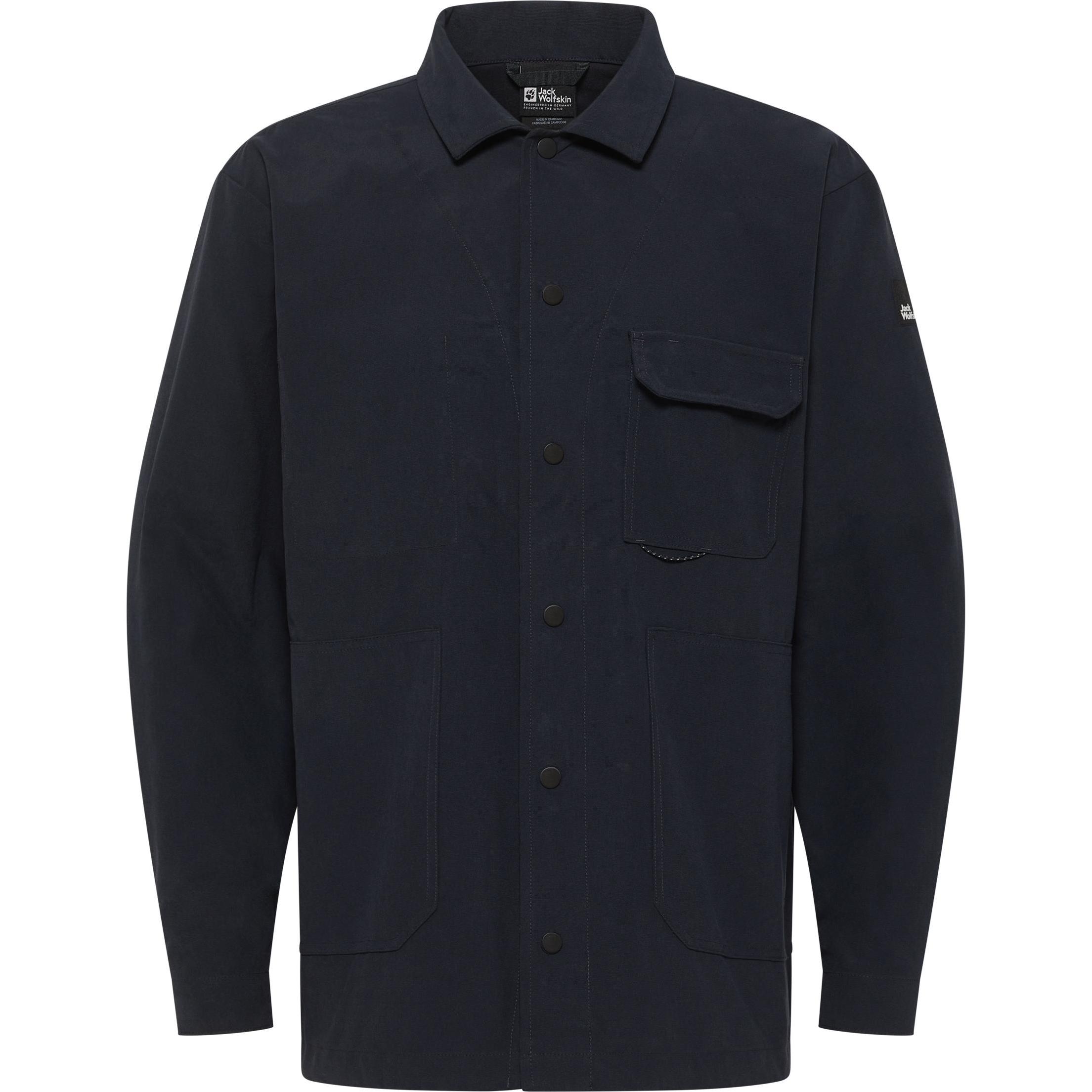 Jack Wolfskin, Herren, Jacke, Terracade Overshirt M (XL), Blau, XL