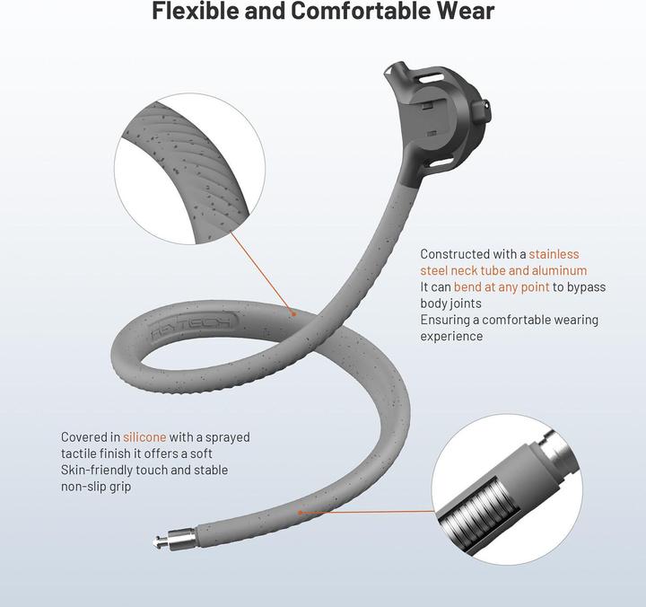 Actual product image Pgytech CapLockâ¢ Magnetic Smartphone Neck Mount Max