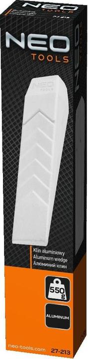Actual product image Neo 550 g aluminium wedge