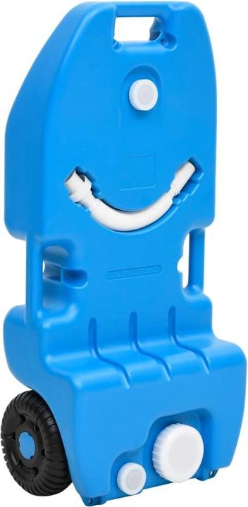 Produktbild vidaXL Camping-Wassertank mit Rollen 25 L Blau
