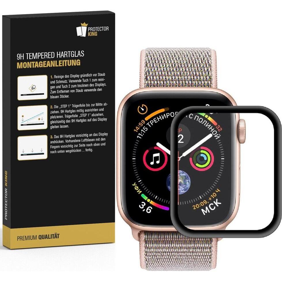 Thumbnail - Protectorking 6x echtes Tempered 9H Panzerhartglas 3D KLAR, Smartwatch Zubehör