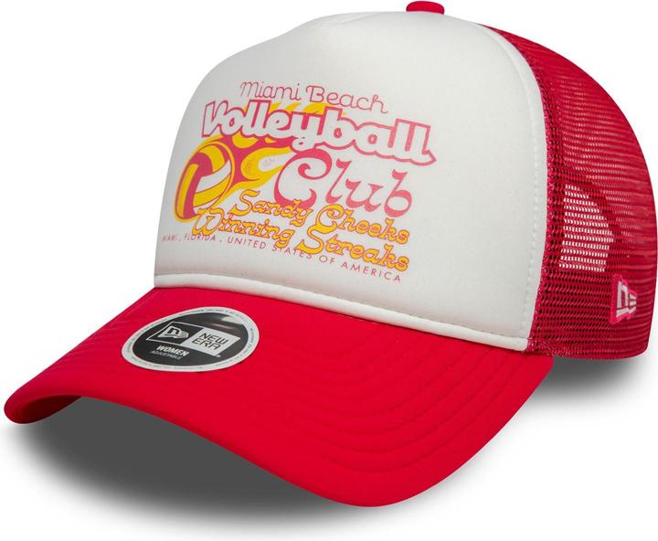 Actual product image New Era Damen A-Frame Trucker Cap - Miami Beach Club