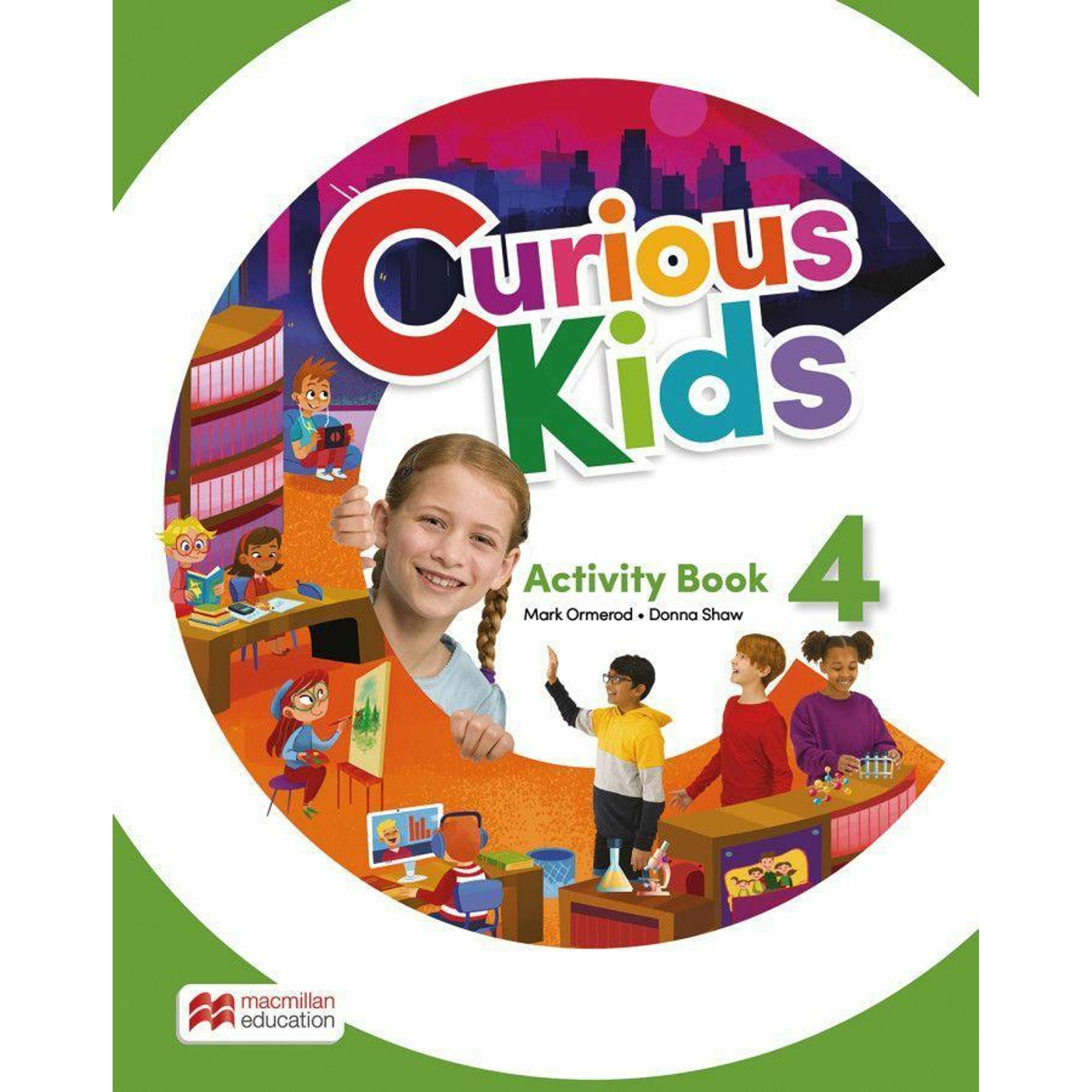 Shaw:Curious Kids 4, m. 1 Buch, m. 1 Be, Schulbücher von Mark Ormerod, Donna Shaw