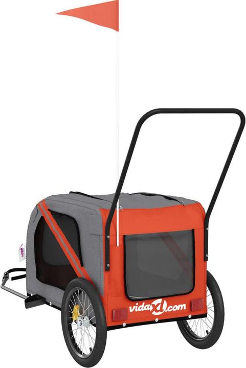 Produktbild vidaXL Fahrradanhänger Hund