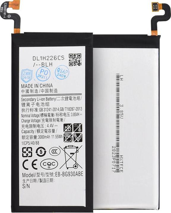 Productafbeelding OEM - Smartphone Battery EB-BG930ABE (10752) - Samsung Galaxy S7 (SM-G930F) - 3000mAh - Grey