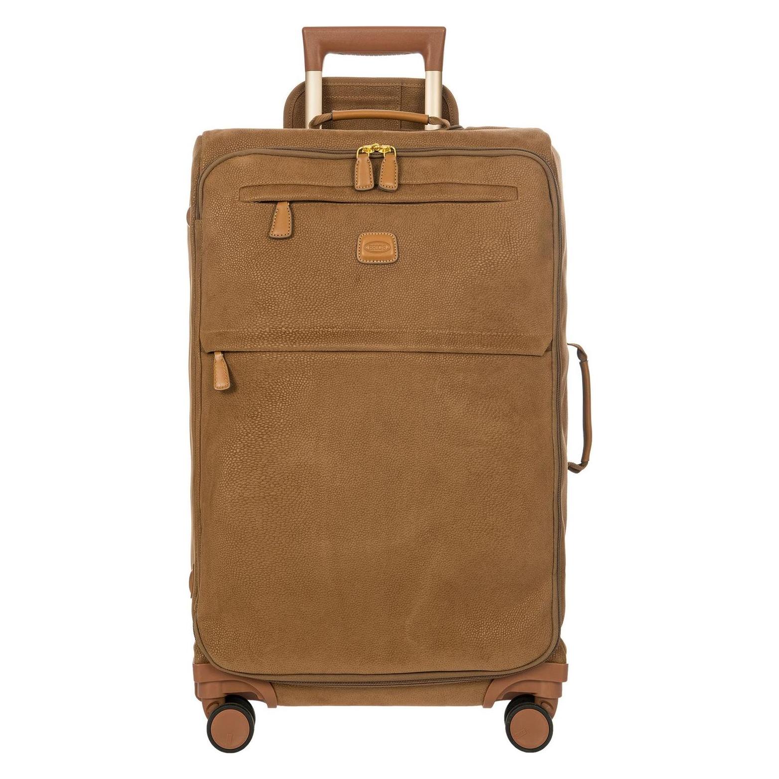 Brics, Koffer, Bric's Trolley + Koffer Life Trolley 58139, Beige, (72 l)