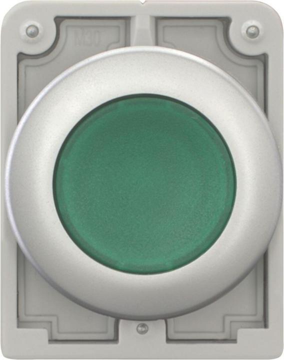 Actual product image Eaton Illumin pushbutton act 30mm flat green