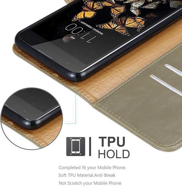 Actual product image Cadorabo Book Luxury Cover (LG K8)