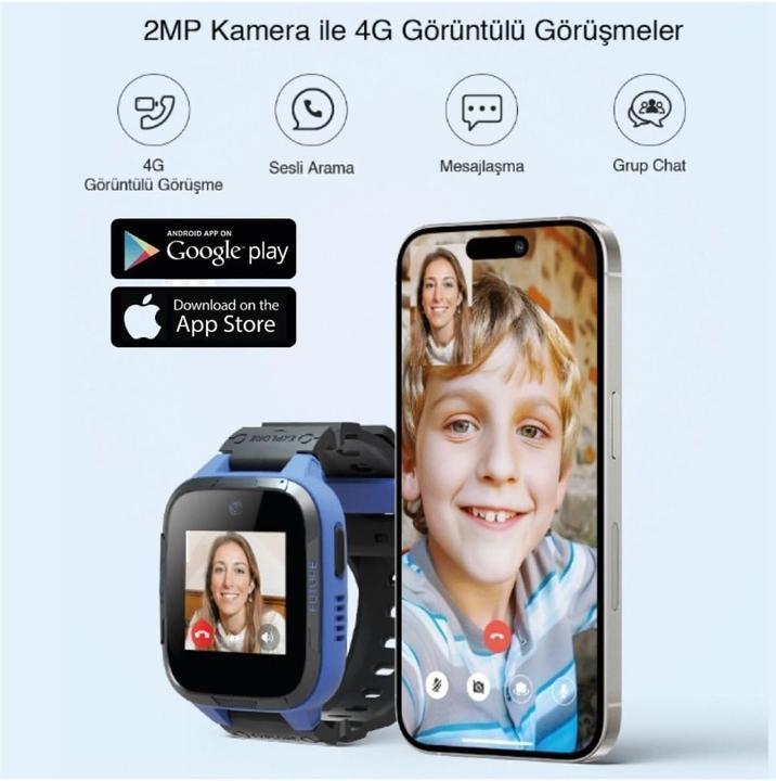 Immagine prodotto Botslab Smartwatch per bambini E3 (rosa)